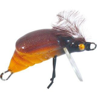 IRON CLAW Baby Bug 2,5cm 0,7g 5 Braun/Orange