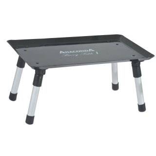 Bivy Table XL 60x29x26,5-40cm Angeltisch Klapptisch Vorfächer binden Tisch 