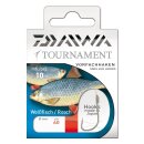 DAIWA Tournament Wei&szlig;fisch + Rotaugenhaken Gr.14 60cm 0,12mm Silber 10Stk.