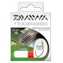 DAIWA Tournament Feederhaken Gr.8 70cm 0,20mm Silber 10Stk.