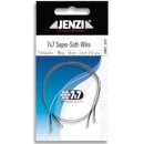 JENZI Powerflex 7x7 super soft steel leader with 2 loops...