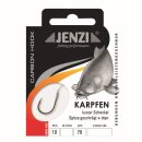 JENZI Target Fish Hooks Bound Premium Carp Size 1 70cm...