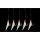 DEGA Herings-Vorfach Leuchtpunkte D 5 Arme Gr.12 0,35mm 0,3mm Gold