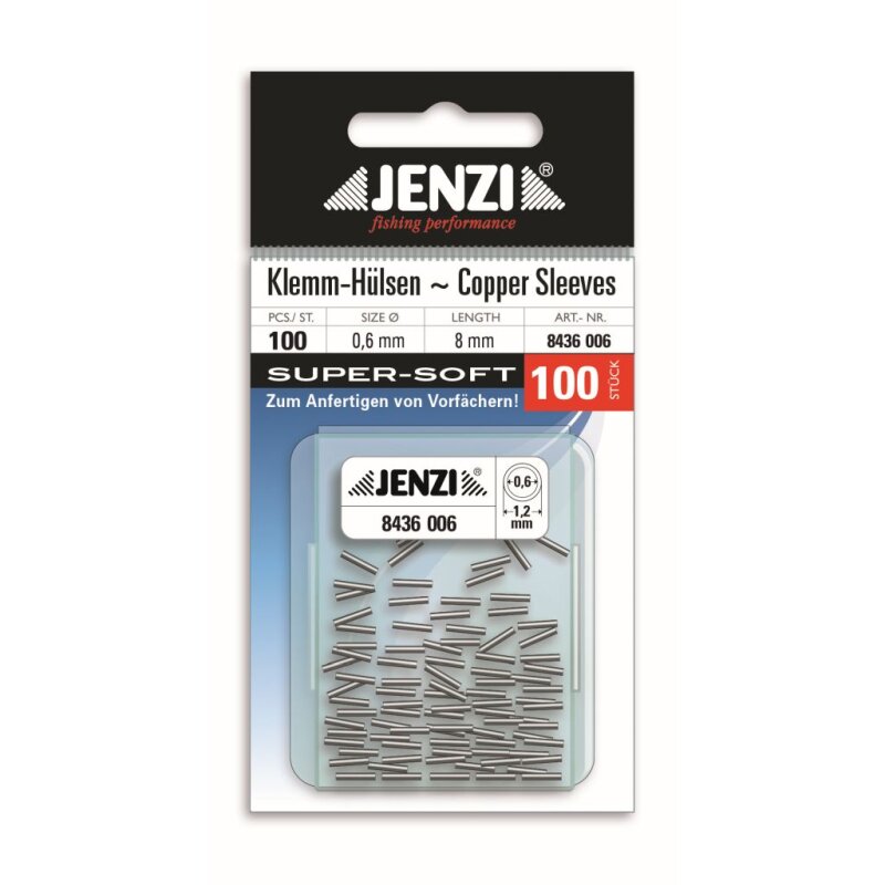 JENZI Klemm-Hülsen 0,6mm 8mm 100Stk. online kaufen!