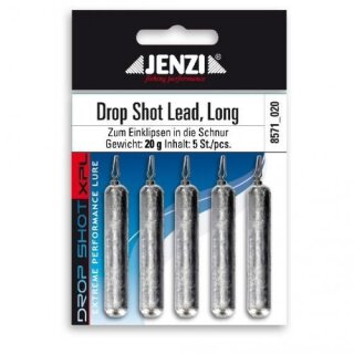 JENZI Drop-Shot-Blei Long 20g 5Stk.