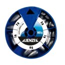 JENZI Dropshot lead assortment can Bullet 140g