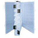 JENZI Kunststoff-Box 2-seitig 27,5x15x5cm Transparent