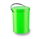 JENZI worm and bait bucket 0.5l green