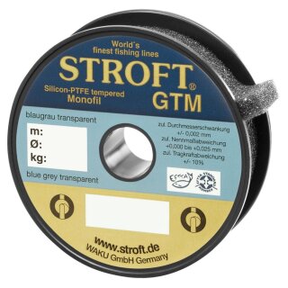 STROFT GTM 0,18mm 3,6kg 100m Blaugrau Transparent