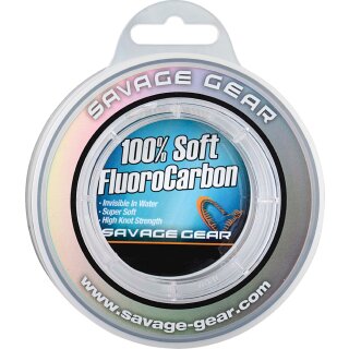 SAVAGE GEAR Soft Fluoro Carbon 0,33mm 7kg 50m Transparent