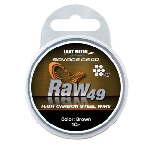 SAVAGE GEAR Raw49 0,36mm 10m 11kg Brown