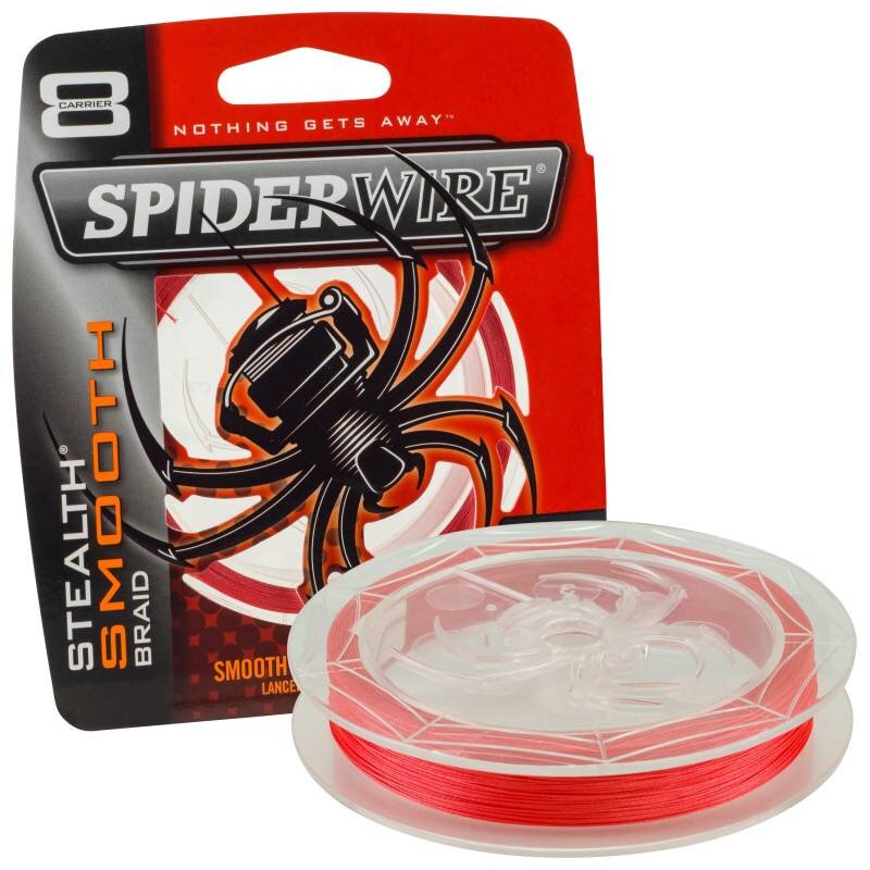 SPIDERWIRE Stealth Smooth 8 0,4mm 49,2kg 240m Red