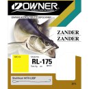 OWNER Zander Vorf&auml;cher 80cm Gr.4 0,22mm Silber 9Stk.