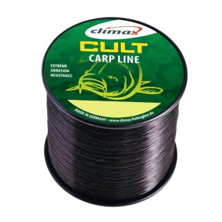CLIMAX Cult Carp Line 0,28mm 6,1kg 3000m Schwarz
