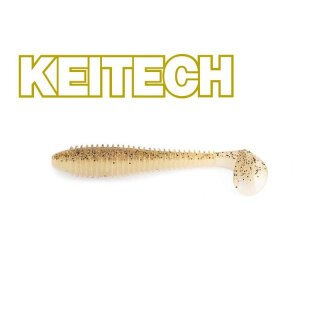 KEITECH 2.8" Fat Swing Impact 7cm 3,4g Golden Shiner 8Stk.