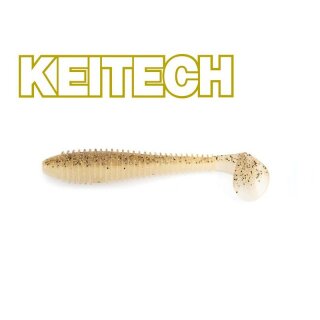 KEITECH 3.8" FAT Swing Impact 9,5cm 9g Golden Shiner 6Stk.