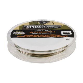 0,14 EUR/m SPIDERWIRE Stealth Smooth 0,35mm 40,8kg 300m Camoflage 