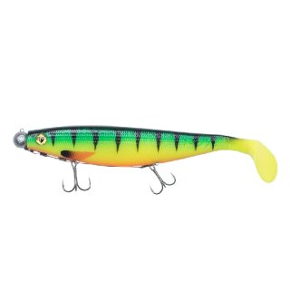 FOX RAGE Pro Shad Loaded Natural Classic 18cm 15g Fire Tiger