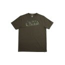 FOX Chunk T-Shirt L Khaki/Camo