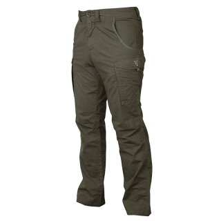 Fox Collection Green Silver Lightweight Shorts Größe zur Auswahl Bekleidung Hose 