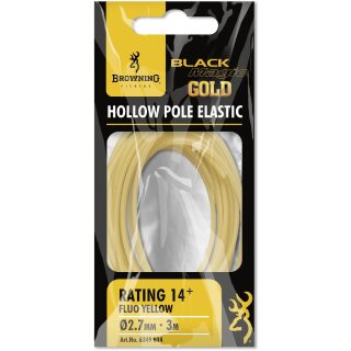 BROWNING Black Magic Gold Hollow Elastic 14+ 2,7mm Fluo Gelb