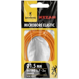 BROWNING Xitan Microbore Pole Elastic 5-7 1,5mm Orange