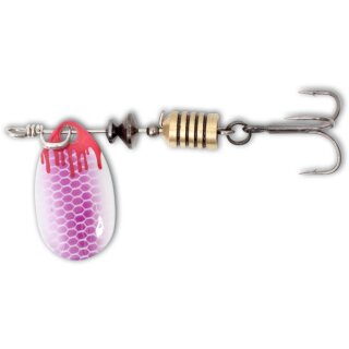 MAGIC TROUT Bloody Spinner 2,5cm 3,6g Pink/Weiß