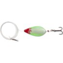 MAGIC TROUT Fat Bloody Inliner Size 2 8g Silver/Green