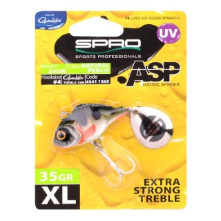 SPRO ASP Spinner XL 35g Natural Perch