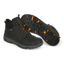 FOX Collection Black Orange Mid Boots Size 43