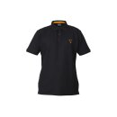 FOX Coll Black orange Polo Shirt
