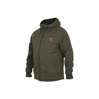FOX Collection Sherpa Hoodie Green/Silver