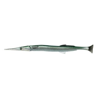 SAVAGE GEAR 3D Line Thru Needlefish Pulsetail 30cm 66g Green 2+1Stk