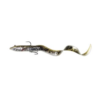 SAVAGE GEAR 4D Real Eel 20cm 38g Olive Pearl PHP