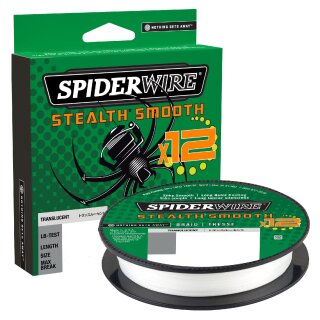 SPIDERWIRE Stealth Smooth 12 Braid 0,11mm 10,3kg 150m Translucent