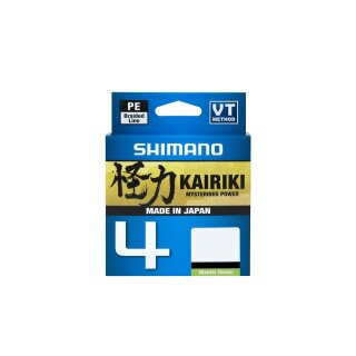 SHIMANO Kairiki 4 0,06mm 4,4Kg 300m Mantis Green