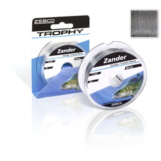 ZEBCO Trophy Zander 0,3mm 6,9kg 300m Grau
