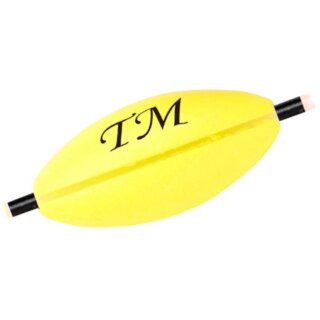 TROUTMASTER Oval Fast Pilot 12mm Yellow