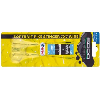 SPRO Softbait Pike Stinger Gr.1 9cm 2Stk.