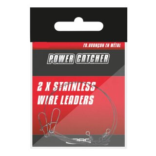 SPRO Powercatcher Wire Leader 15cm 8kg 2Stk.
