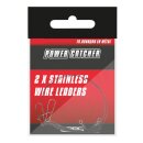 SPRO Powercatcher Wire Leader 30cm 8kg 2pcs.