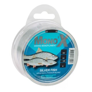 C-TEC Mono X Silverfish 0,14mm 1,8kg 500m Grey