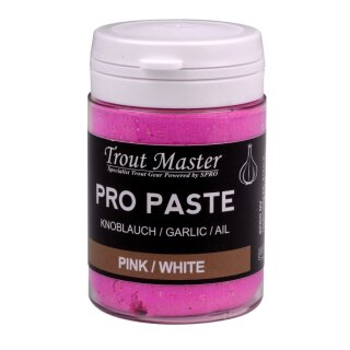 TROUTMASTER Pro Paste Garlic 60g Pink/White