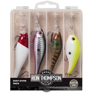 RON THOMPSON Deep Diver Pack 6,5-7,5cm Mixed 4Stk.