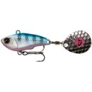 SAVAGE GEAR Fat Tail Spin 8cm 24g Blue Silver Pink