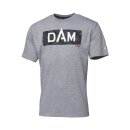 DAM Logo T-Shirt L Grey Melange
