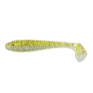 KEITECH 2.8" Fat Swing Impact 7cm 3,4g Chartreuse Ice Shad 8Stk.