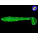 KEITECH 2.8&quot; Fat Swing Impact 7cm 3,4g Lime/Chartreuse 8Stk.