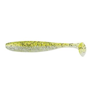 KEITECH 2" Easy Shiner 5,4cm 1g Chartreuse Ice Shad 12Stk.