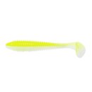 KEITECH 3.3&quot; Fat Swing Impact 8,2cm 6g Chartreuse Shad 7Stk.